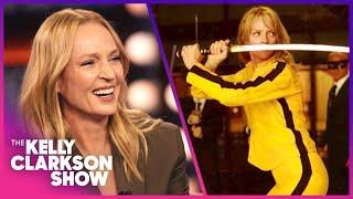 Uma Thurman Still Has 'Kill Bill' Jumpsuit & Sword 20 Years Later