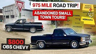 900 Mile OBS Chevy Road Trip Across South Dakota and Nebraska! Big Fun on a Small Budget!