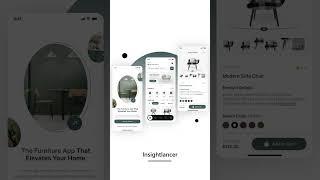 Furniture E-Commerce Mobile App | Furniture Store App UI Kit | Figma UI Kit | Mobile App UI Kit | UI