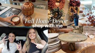 *NEW* FALL HOME DECOR SHOP WITH ME!  Pottery Barn + Crate & Barrel 2024!