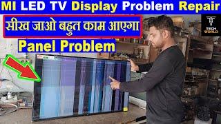 mi led tv display problem | mi led tv horizontal line repair | mi led tv vertical line repair #miled