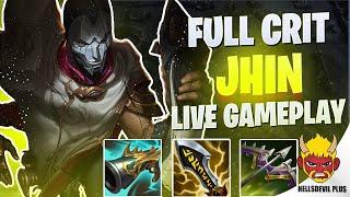 Full Crit Jhin Build Goes HARD! - Wild Rift HellsDevil Plus Gameplay