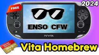 FULL Guide to Homebrew ANY PS Vita in 2024 + SD2Vita Storage setup!