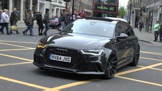 One Seriously LOUD Audi RS6 in London!!