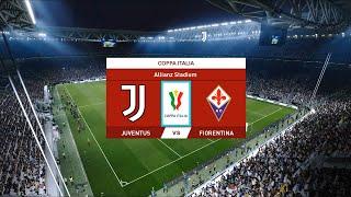 Juventus vs Fiorentina | Allianz Stadium | 2021-22 Coppa Italia | PES 2021