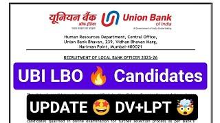 Union Bank LBO Candidates  UPDATE  LPT + DV  INTERVIEW DATE 