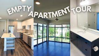 EMPTY APARTMENT TOUR 2024 | Floor to ceiling windows, 1 bedroom 