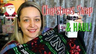 CHRISTMAS SWAP! Makeup Haul & What I Got For Christmas (Part 1)