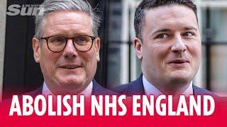 Streeting & Starmer abolish NHS England to free up “hundreds of millions” of pounds