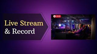 How to Live Stream and Record at the SAME TIME