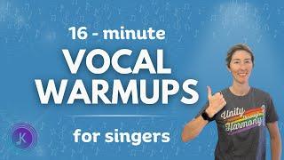 16 Minute VOCAL WARMUP for SINGERS | Best voice warm-up