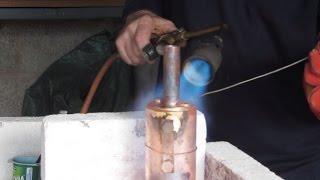 Make a Simple Boiler for Model Steam Engines Part 2 Silver Soldering