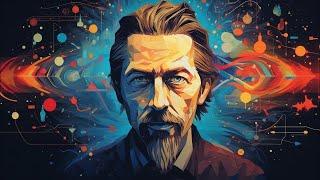 Alan Watts Finding Harmony in the Rhythm of Life Black Screen