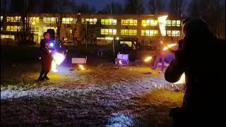 Die Olbojenis - Winter Fantasy Fire Show