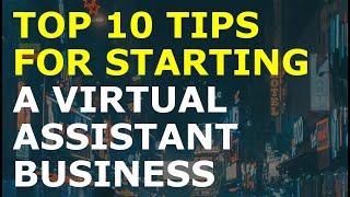 How to Start a Virtual Assistant Business | Free Virtual Assistant Business Plan Template Included