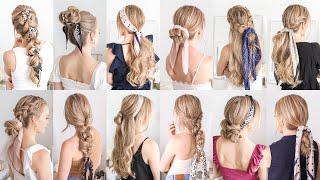 12 NEW HAIR SCARF HAIRSTYLES | Missy Sue