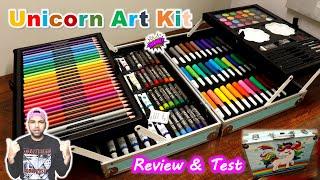 All in 1 Art Painting Box for Kids & Adults | Unicorn Art Box | Drawing Kit | DIY Kit | Art Suitcase