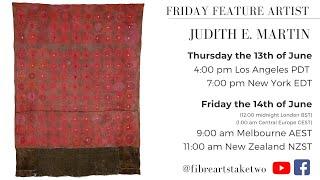 Friday Feature Artist - Judith E. Martin