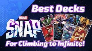 BEST DECKS for climbing to Infinite in Surtur Season, Frigga & more in Marvel SNAP