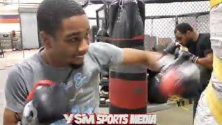 Rashiem Jefferson Jr Kills the Heavybag with improving power!!!