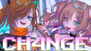 【Shiki Miyoshino & Nia Suzune】"CH4NGE" / Giga【Cover】