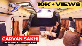 एक चालतं फिरतं घर"सखी"|Carvan In Pune|Marathi Vlog|Hire Your Own Caravan With A Bed, Kitchen & Tent