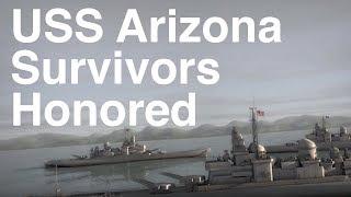 USS Arizona Survivors Honored in Pearl Harbor Silver Coin Ceremony