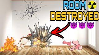 DESTROYING THE ROOM WITH CRAZY EXPLOSIVES! | Room Smash Gameplay