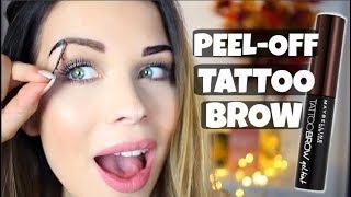 Maybelline Tattoo Brow im Live Test I Kim Wood