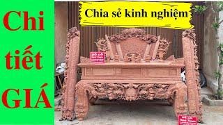 Chi tiết Nội Thất Phòng Thờ đẹp GIÁ bao nhiêu ?  Đồ Gỗ Thành Khuyên