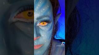Neytiri  #makeup #avatar #avatarmakeup #neytiri #creativemakeup #makeupshorts