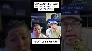 Capital One No Hard Inquiry Credit Limit Increase!!!