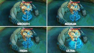 MOBILE LEGENDS | Map Graphics Comparison ( Smooth, Medium, High, Ultra )