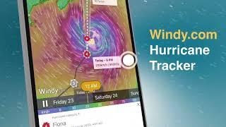 Track Hurricanes with Windy.com App