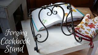 Forging a Cookbook Stand for Jess