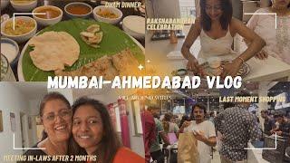 Rakshabandhan Vlog | Ahmedabad & Mumbai | Family Time & Onam Food | millaroundwiths | goodgenevlogs