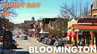 Hot Sunny Day in Bloomington, Indiana