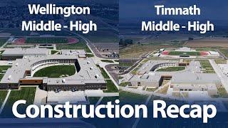 Timnath and Wellington Middle-High School Construction Recap