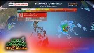 Bagyong #NikaPH, humihina na habang binabaybay ang West Philippine Sea