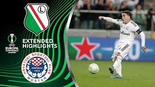 Legia Warszawa vs. Zrinjski: Extended Highlights | UECL Group Stage MD 4 | CBS Sports Golazo