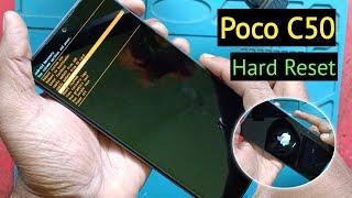 Poco C50 Hard Reset Kaise Kare // Poco C50 Hard Reset No Command