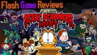 Garfield's Scary Scavenger Hunt - Flash Game Review