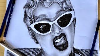 How To Draw Cardi B! Step By Step - Invasion Of Privacy