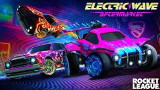 Showcasing *NEW* Electric Wave Aftermarket Bundle In Rocket League!! - Rocket League Update