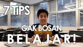 7 TIPS mengatasi BOSAN dalam BELAJAR EFEKTIF | Tips Jerome 1