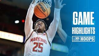 Manhattan at Maryland | HIGHLIGHTS | Big Ten Men's Basketball | 11/4/24