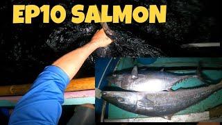 EP10 NIGHT FISHING SALMON AT TAMBAKOL | 2GLEG TV