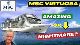 This ship is getting TERRIBLE reviews?  WHY? We Investigate the MSC VIRTUOSA