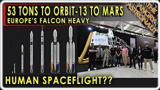 Europe's big hope to catch SpaceX!  53 tons to orbit?  Human Spaceflight?  Meet PLD Space!!