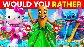 Would You Rather - Build Your Magical $10,000,000 WATERPARK 